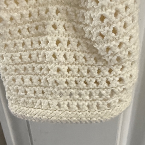 Joie  Cream V-Neck Button-Up Cardigan Sweater - Picture 6 of 9